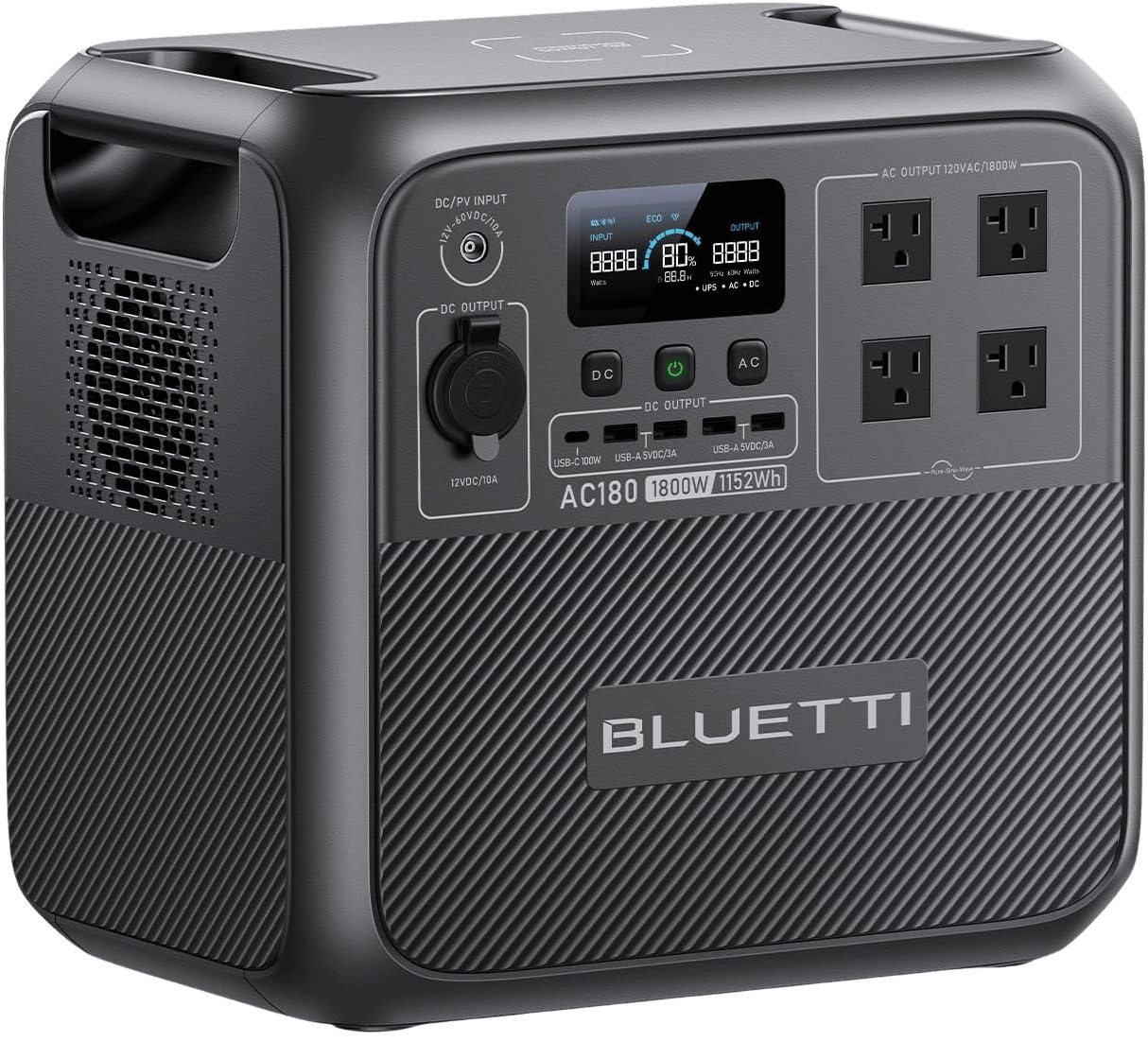 BLUETTI AC180 portable power station