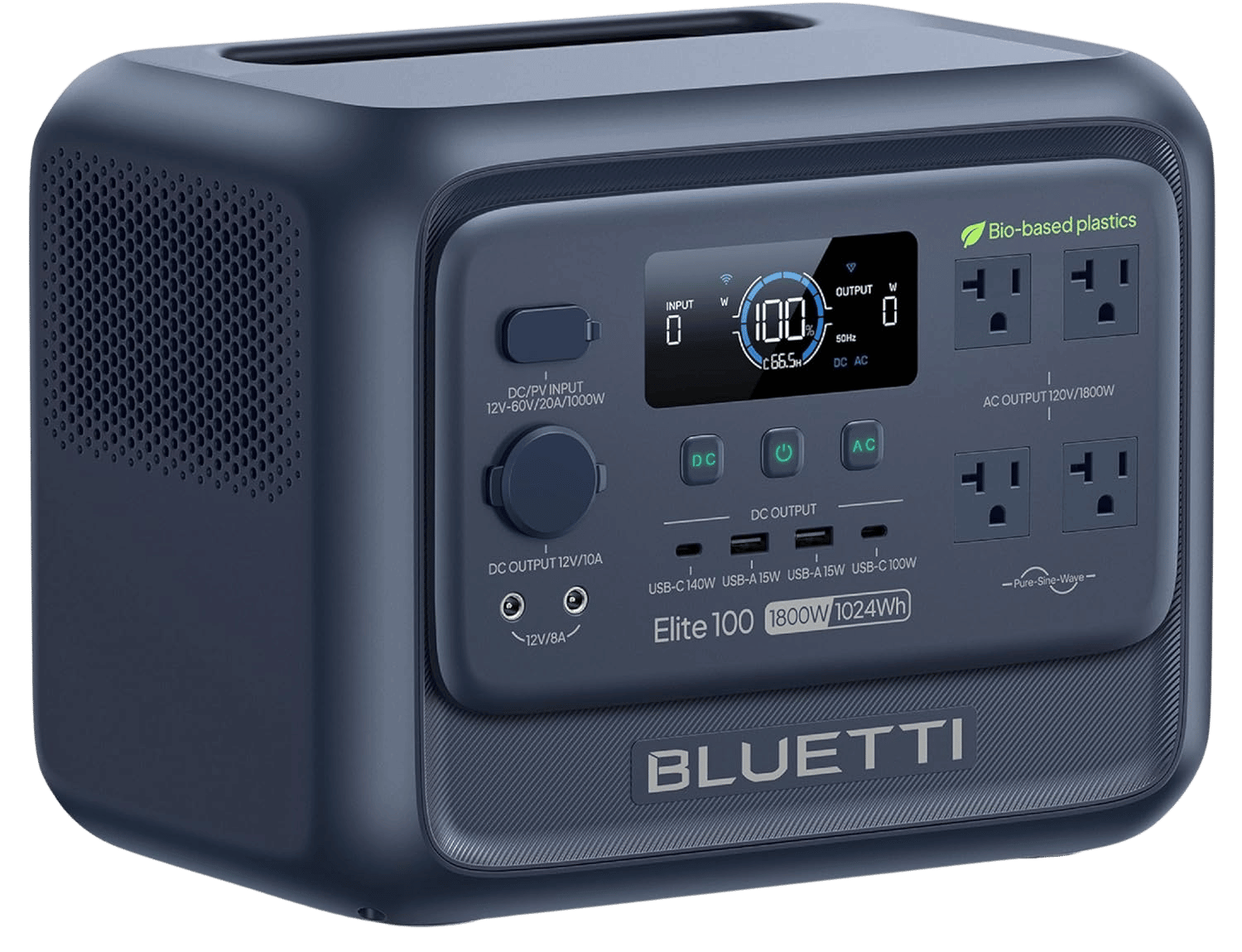 BLUETTI Elite 100 V2 (Bio-based) portable power station
